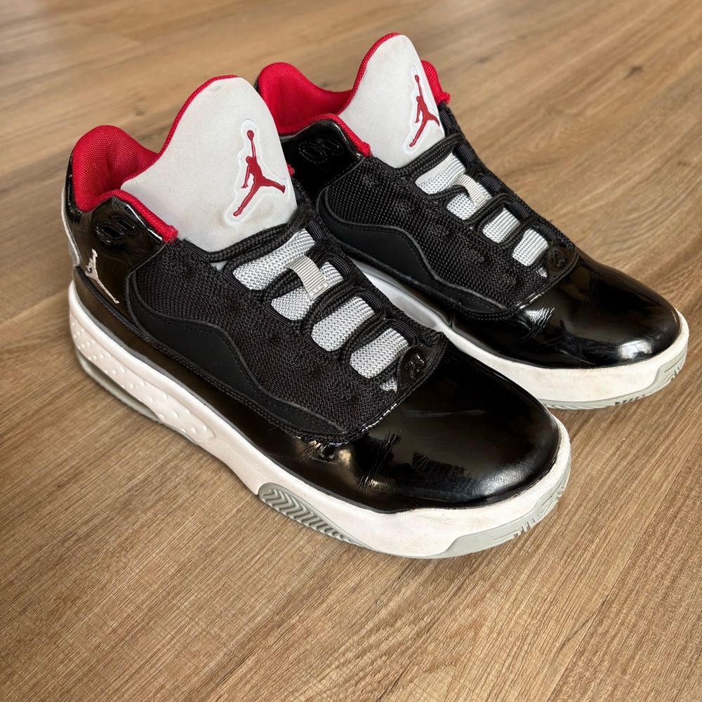 Nike Air Jordan Max Aura 2 “Black Cement” Youth Sneakers - Size 6Y